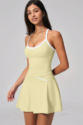 The Spunk Crop Top Skirt 2-Piece Set