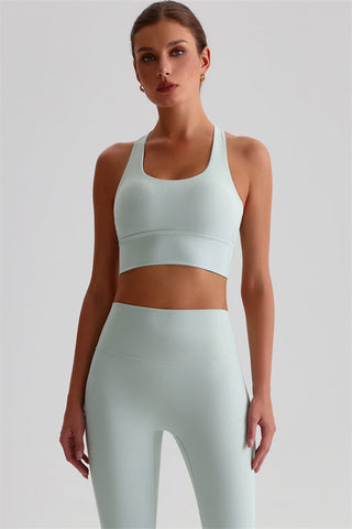 The Brave Sports Bra Flared Leggings 2-Piece Set