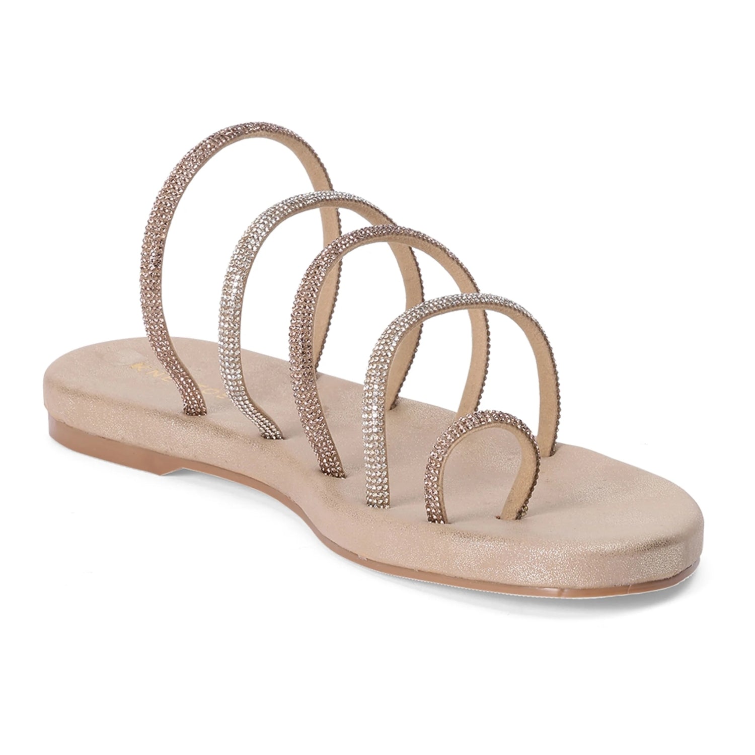 Glimerra- Beige Slip-Ons - Glamourous Grace