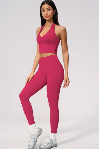 The New Allure Halter Top Leggings 2-Piece Set