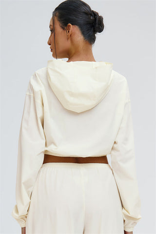 The Svelte UV protection Crop Hoodie