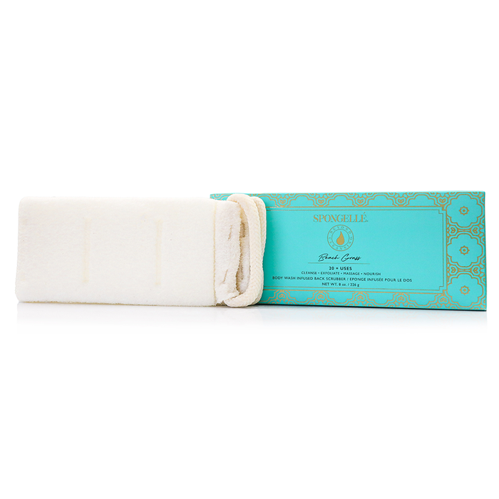 Beach Grass Body Wash Infused Back Scrubber - Glamourous Grace