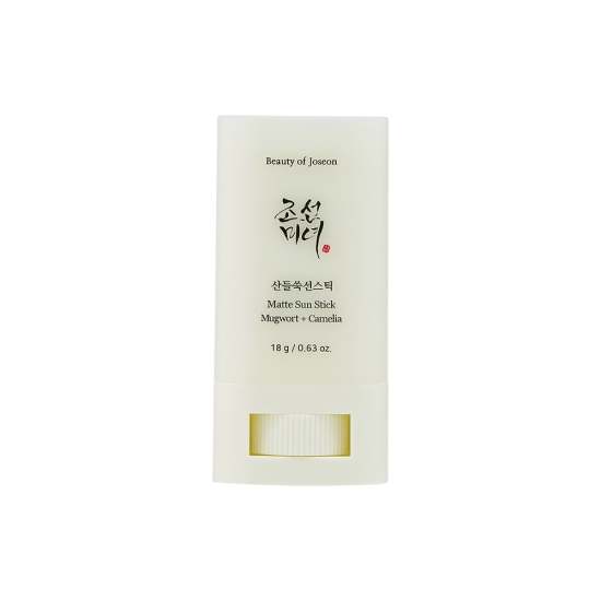 [Beauty of Joseon] Matte sun stick : Mugwort + Camelia 18g (SPF50+ PA++++) - Glamourous Grace