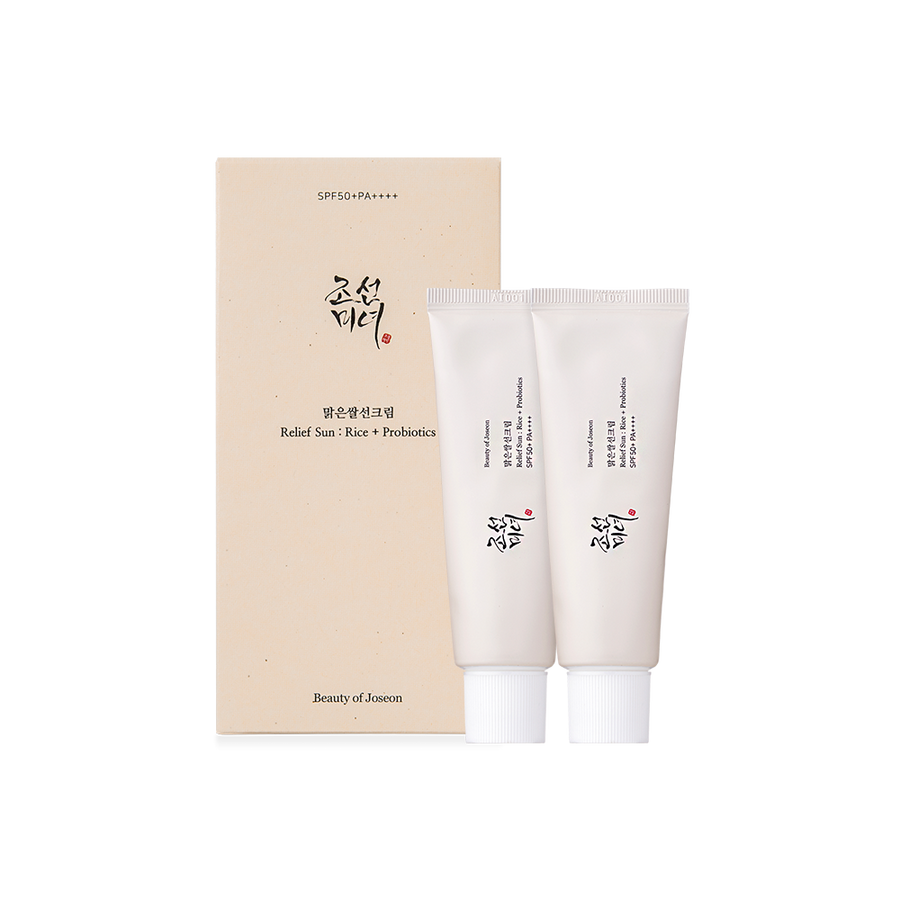 [Beauty of Joseon] Relief Sun: Rice + Probiotics (SPF50+ PA++++) Double Pack 50ml X 2ea - Glamourous Grace