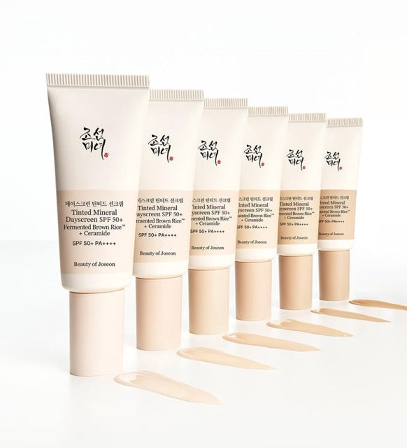 [Beauty of Joseon] Tinted Mineral Dayscreen SPF50+ PA++++ 40ml (6colors) - Glamourous Grace