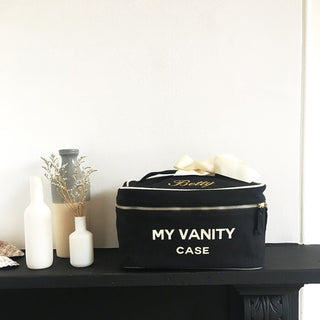 My Vanity Large Beauty Box – Black - Glamourous Grace