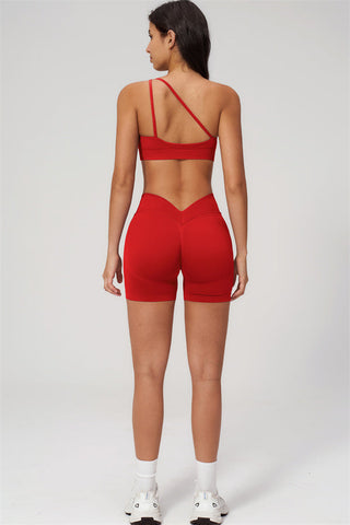 The Empower One-Shoulder Sports Bra