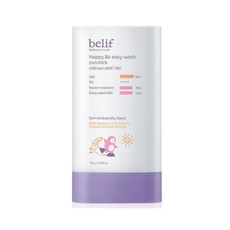 belif Happy Bo Easy Wash Sunstick (SPF50+/PA++++) 18g - Glamourous Grace