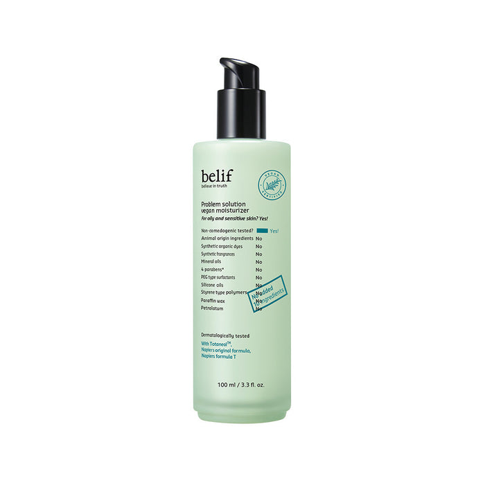 belif Problem Solution Vegan Moisturizer 100ml - Glamourous Grace