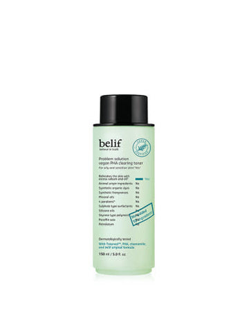 belif Problem Solution Vegan PHA Clearing Toner 150ml - Glamourous Grace