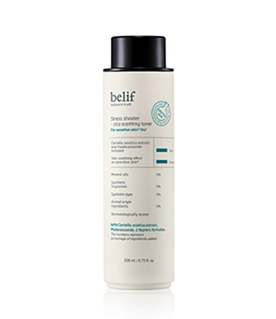 belif Stress Shooter-cica Sooting Toner 200ml - Glamourous Grace