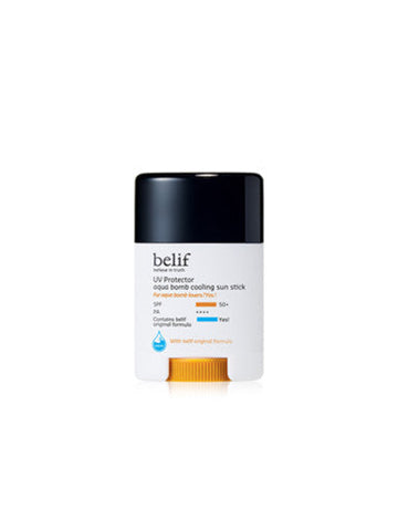belif UV Protector Aqua Bomb Cooling Sun Stick 14g (SPF 50+, PA++++) - Glamourous Grace