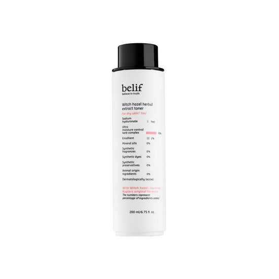 belif WITCH HAZEL HERBAL EXTRACT TONER 200ml - Glamourous Grace