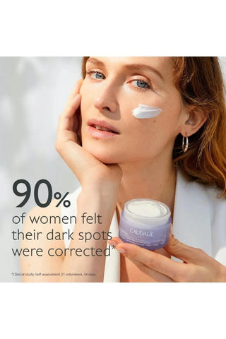 Caudalie Vinoperfect Dark Spot Night Cream - Natural, Non-Comedogenic & Dermatologically Tested Night Care for Hyperpigmentation - Glamourous Grace