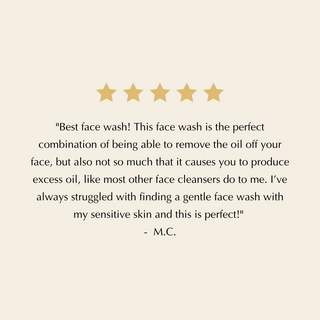 Oil-Free Foaming Face Wash for Acne-Prone Skin