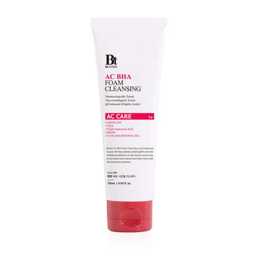Benton AC BHA Foam Cleansing 120ml - Glamourous Grace