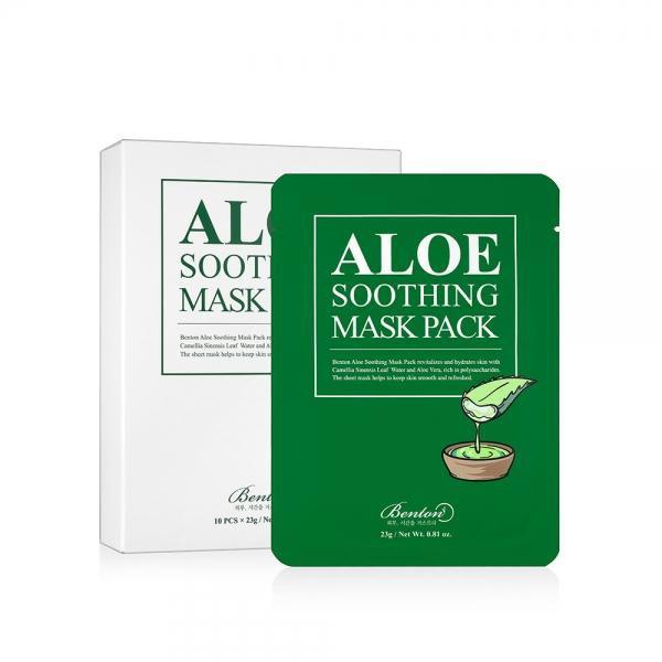 Benton Aloe Soothing Sheet Mask 23g X 10ea - Glamourous Grace