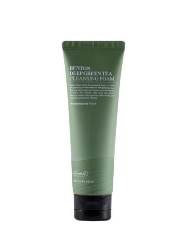 Benton Deep Green Tea Cleansing Foam 120g - Glamourous Grace