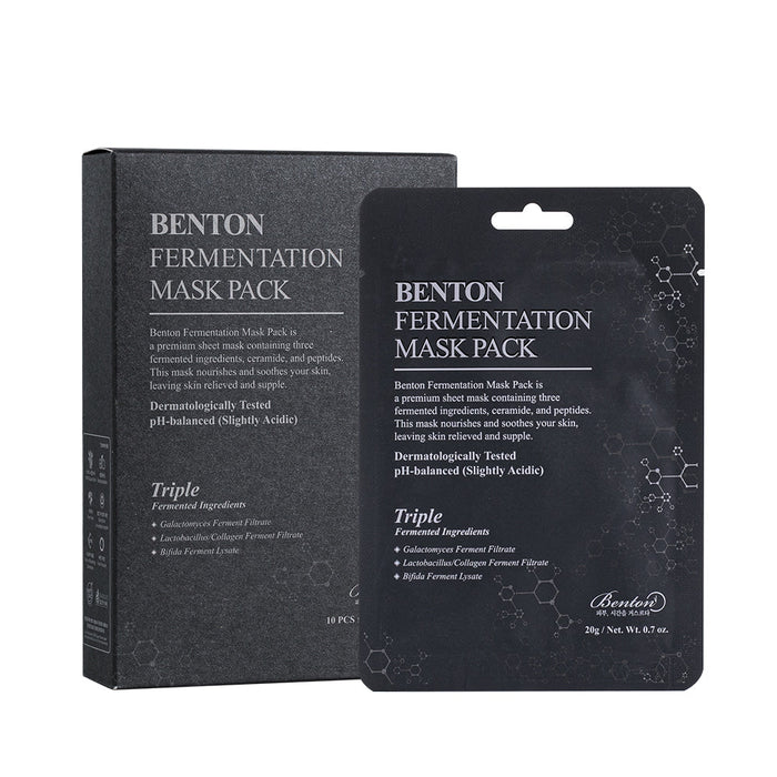 Benton Fermentation Mask Pack 20g x 10ea - Glamourous Grace