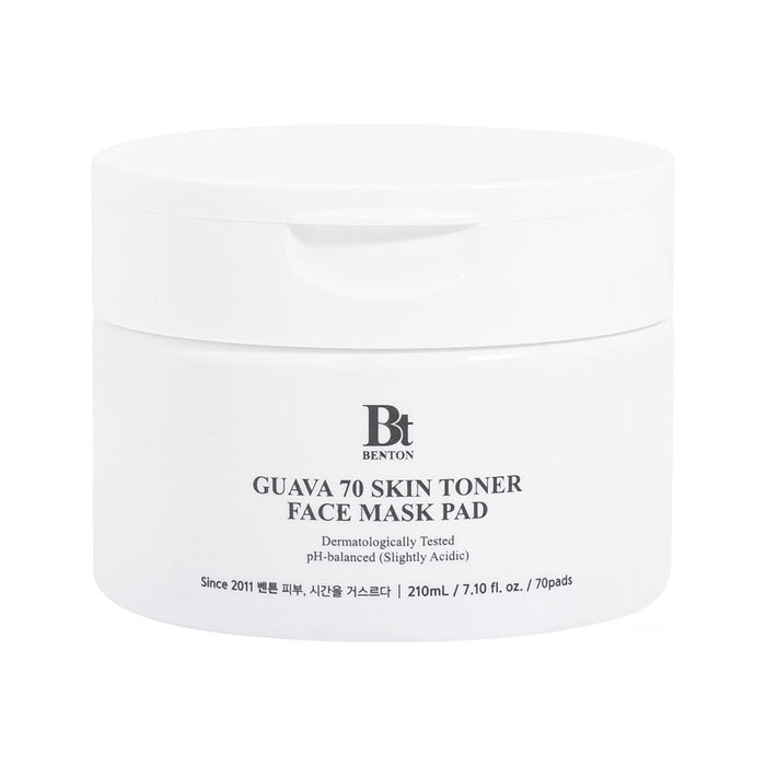 Benton Guava 70 Skin Toner Face Mask Pad 70 Sheets - Glamourous Grace