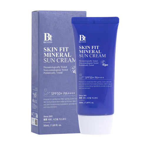 Benton Skin Fit Mineral Sun Cream SPF50+ PA++++ 50ml - Glamourous Grace