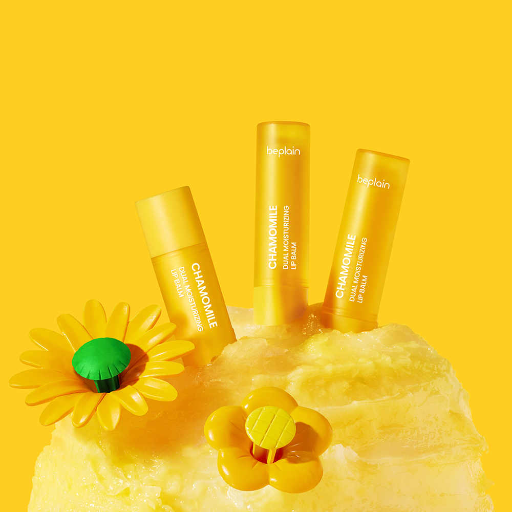 beplain Chamomile Dual Moisturizing Lip Balm 3.6g - Glamourous Grace