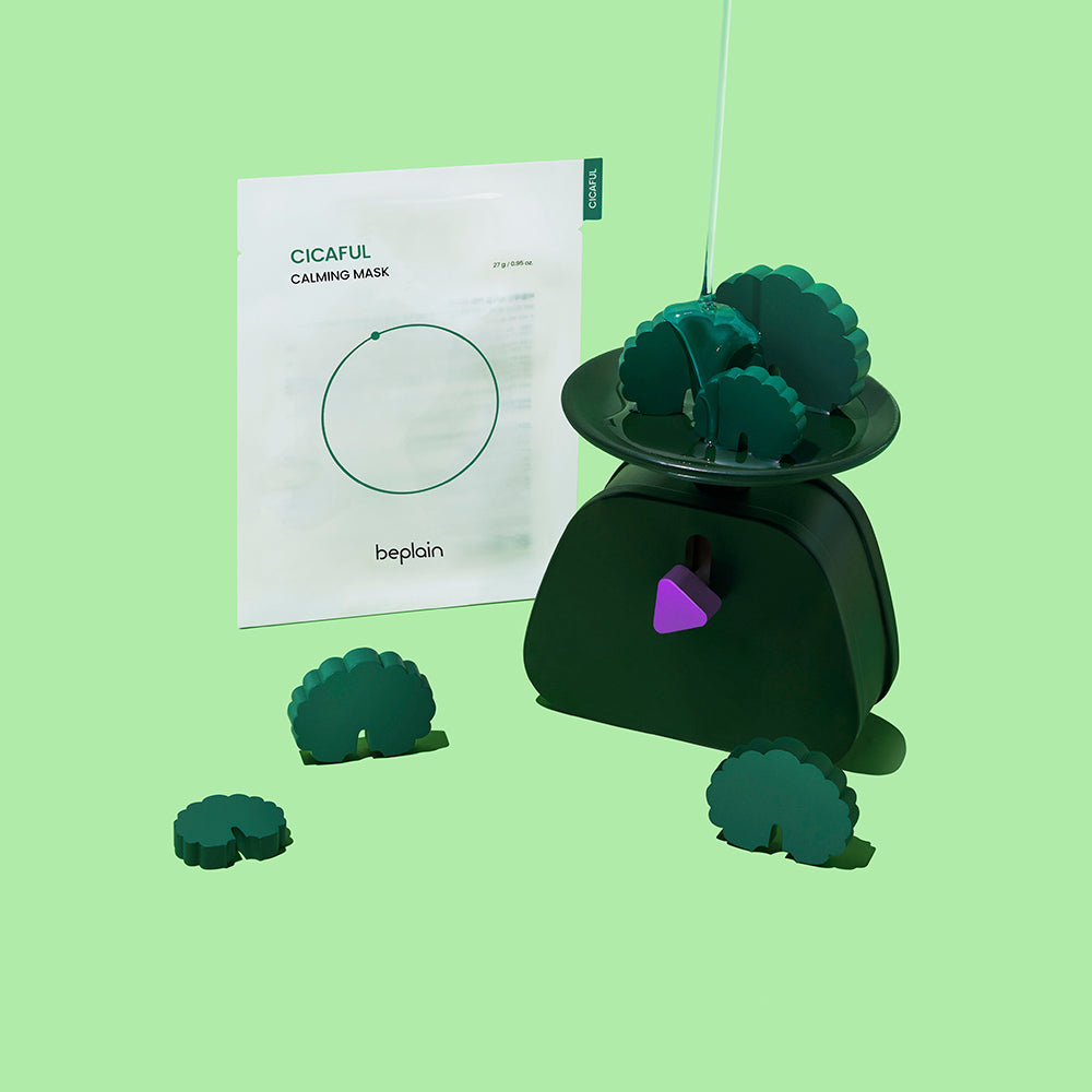 beplain Cicaful Calming Mask 10P - Glamourous Grace