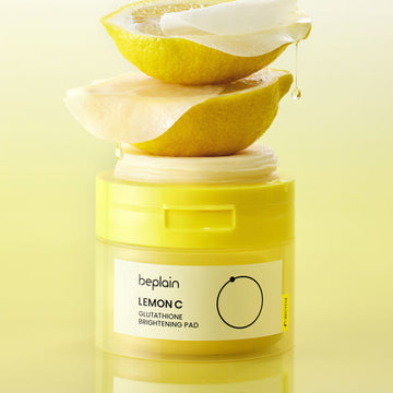 beplain Lemon C Glutathione Brightening Pad 70ea - Glamourous Grace