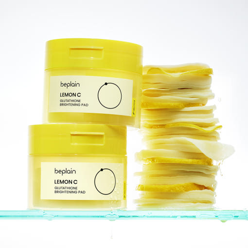 beplain Lemon C Glutathione Brightening Pad 70ea - Glamourous Grace
