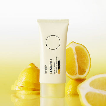 beplain Lemon C Glutathione Tone Up Sunscreen SPF50+ PA++++ 50ml - Glamourous Grace