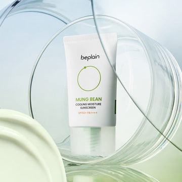 beplain Mung Bean Cooling Moisture Sunscreen SPF50+ PA++++ 50ml - Glamourous Grace