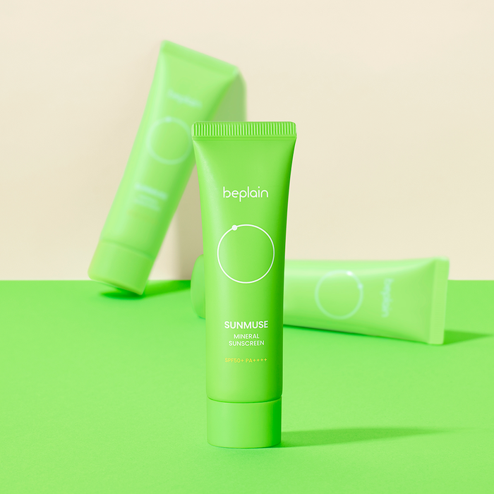 beplain Sunmuse Mineral Sunscreen (SPF50+ / PA++++) 50ml - Glamourous Grace