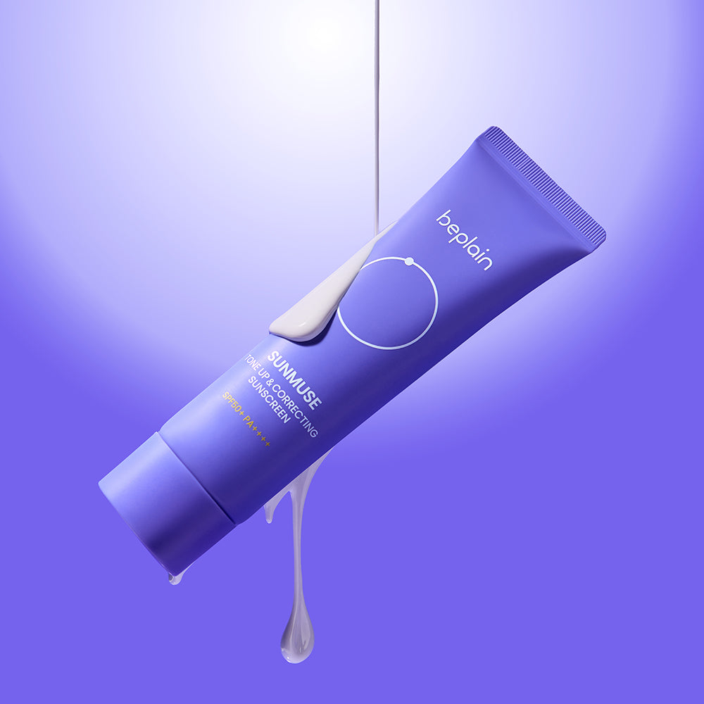beplain Sunmuse Tone-Up & Correcting Sunscreen (SPF50+/PA++++) 50ml - Glamourous Grace