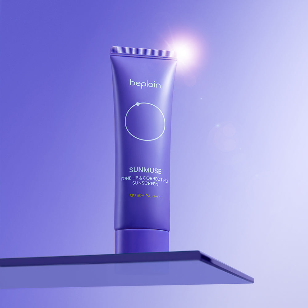 beplain Sunmuse Tone-Up & Correcting Sunscreen (SPF50+/PA++++) 50ml - Glamourous Grace