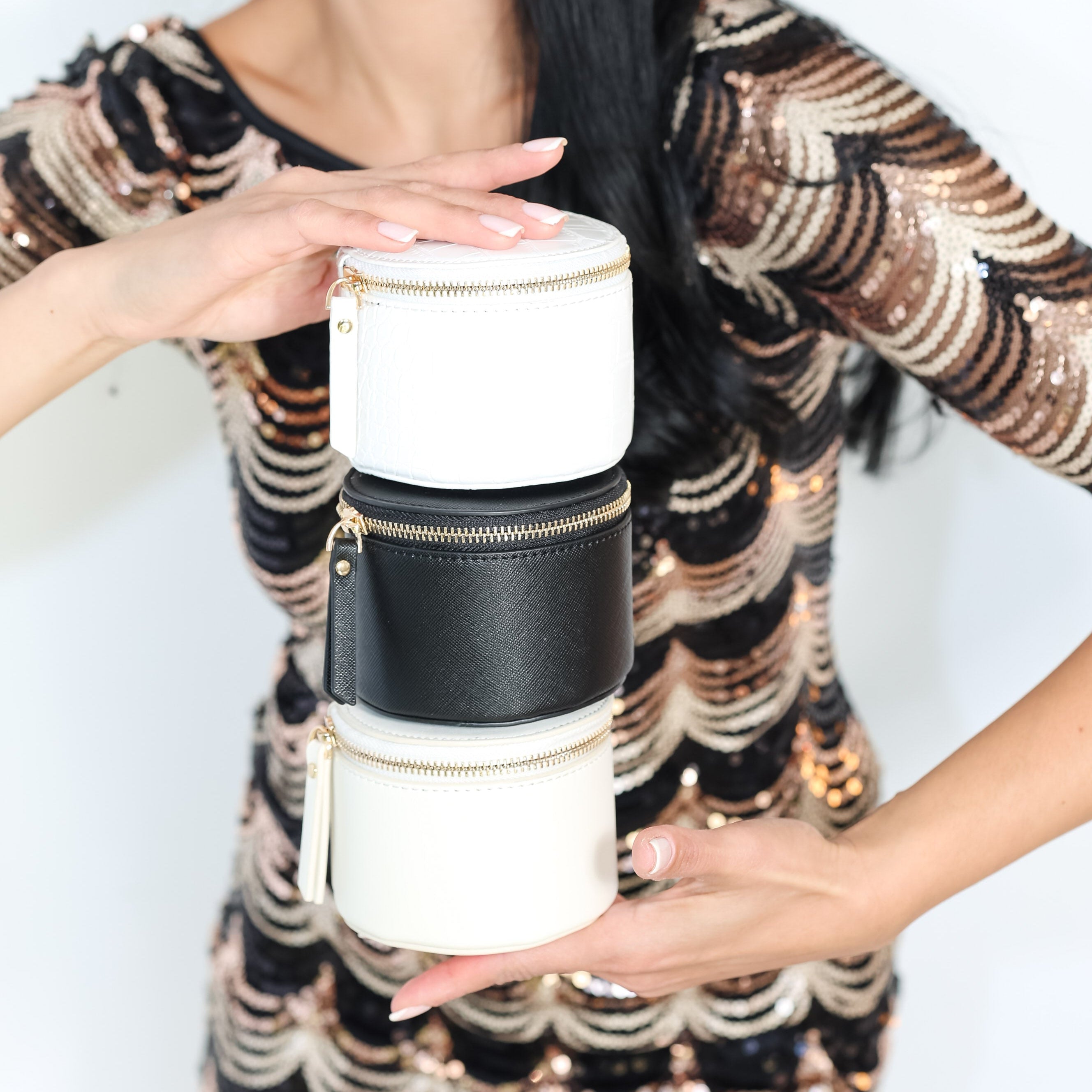 Globetrotter Jewelry Case - Black
