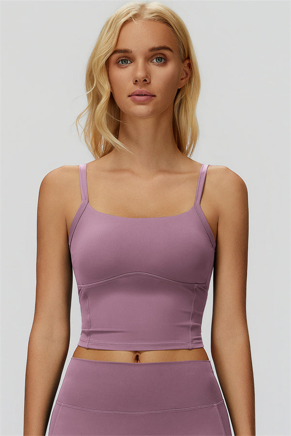 The Fyra Crop Tank - Glamourous Grace