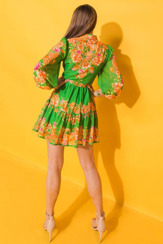 FURTHERST THING WOVEN MINI DRESS - Glamourous Grace