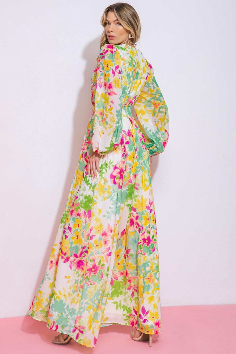 I AIN'T WORRIED WOVEN MAXI DRESS - Glamourous Grace