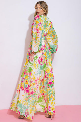 I AIN'T WORRIED WOVEN MAXI DRESS - Glamourous Grace