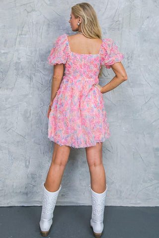 THE MOST NOTABLE WOVEN MINI DRESS - Glamourous Grace