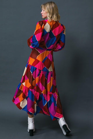 WISE WOMAN WOVEN MIDI DRESS - Glamourous Grace