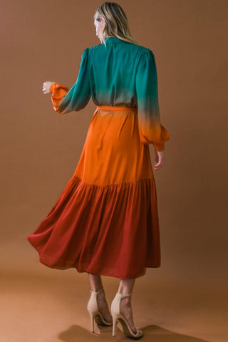 SHOW STOPPER WOVEN MIDI DRESS - Glamourous Grace