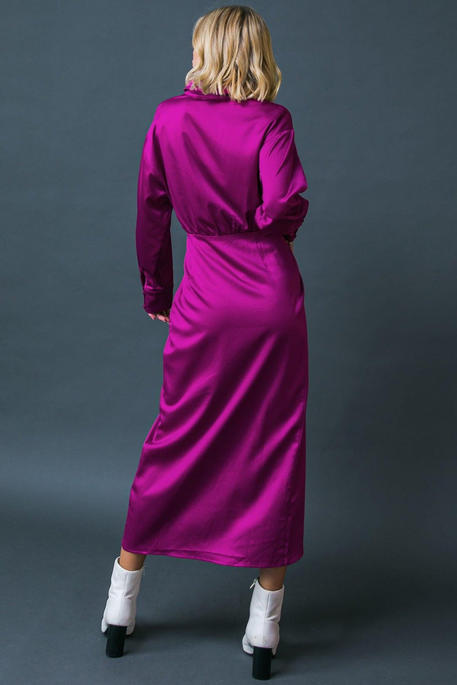 TOO GOOD TO BE TRUE WOVEN MIDI DRESS - Glamourous Grace