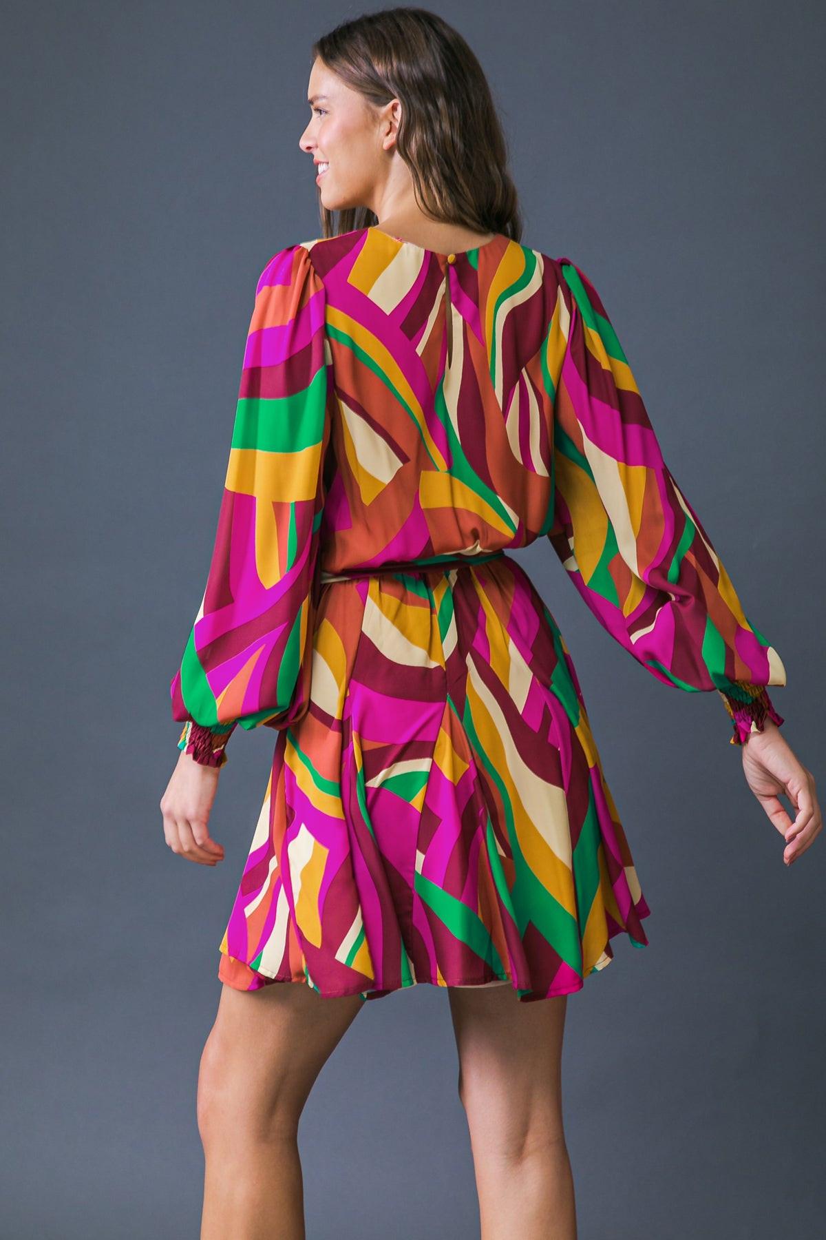 KEEP ON MOVING WOVEN MINI DRESS - Glamourous Grace