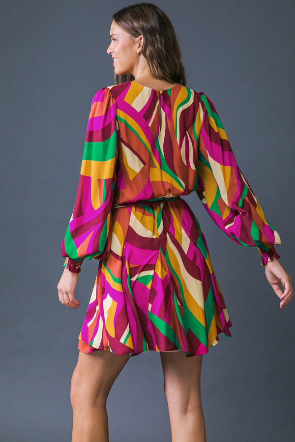 KEEP ON MOVING WOVEN MINI DRESS - Glamourous Grace