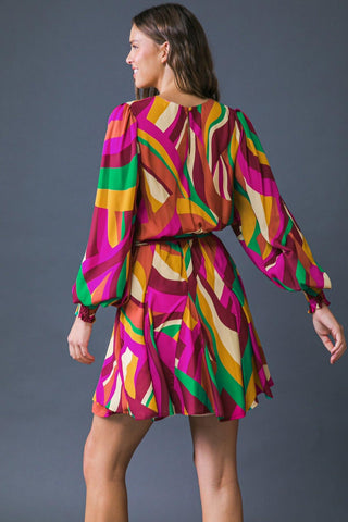 KEEP ON MOVING WOVEN MINI DRESS - Glamourous Grace