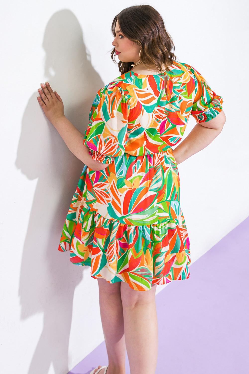 TIME TO START WOVEN MINI DRESS - Glamourous Grace