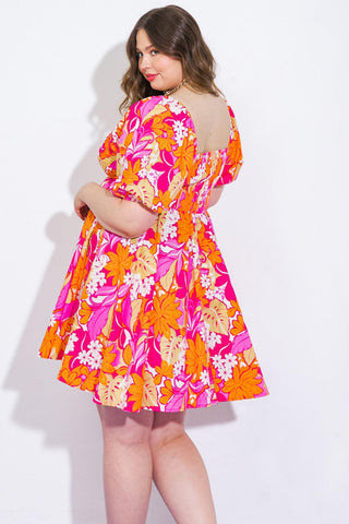 SWEET HARMONY WOVEN MINI DRESS - Glamourous Grace