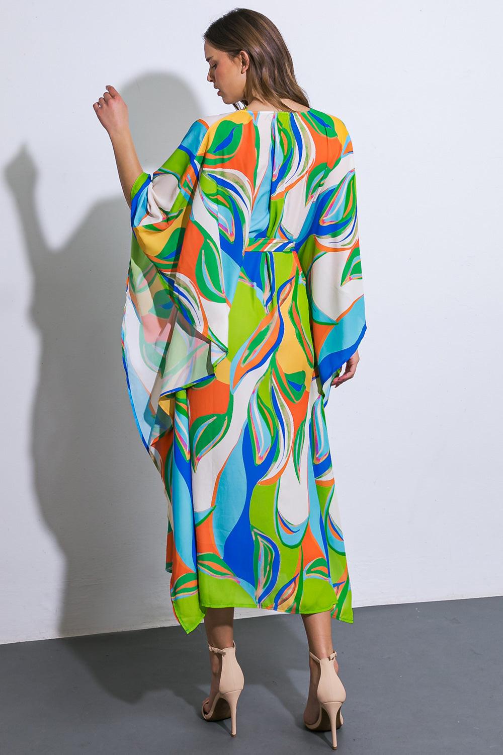 A BEAUTIFUL SIGHT WOVEN KAFTAN DRESS - Glamourous Grace