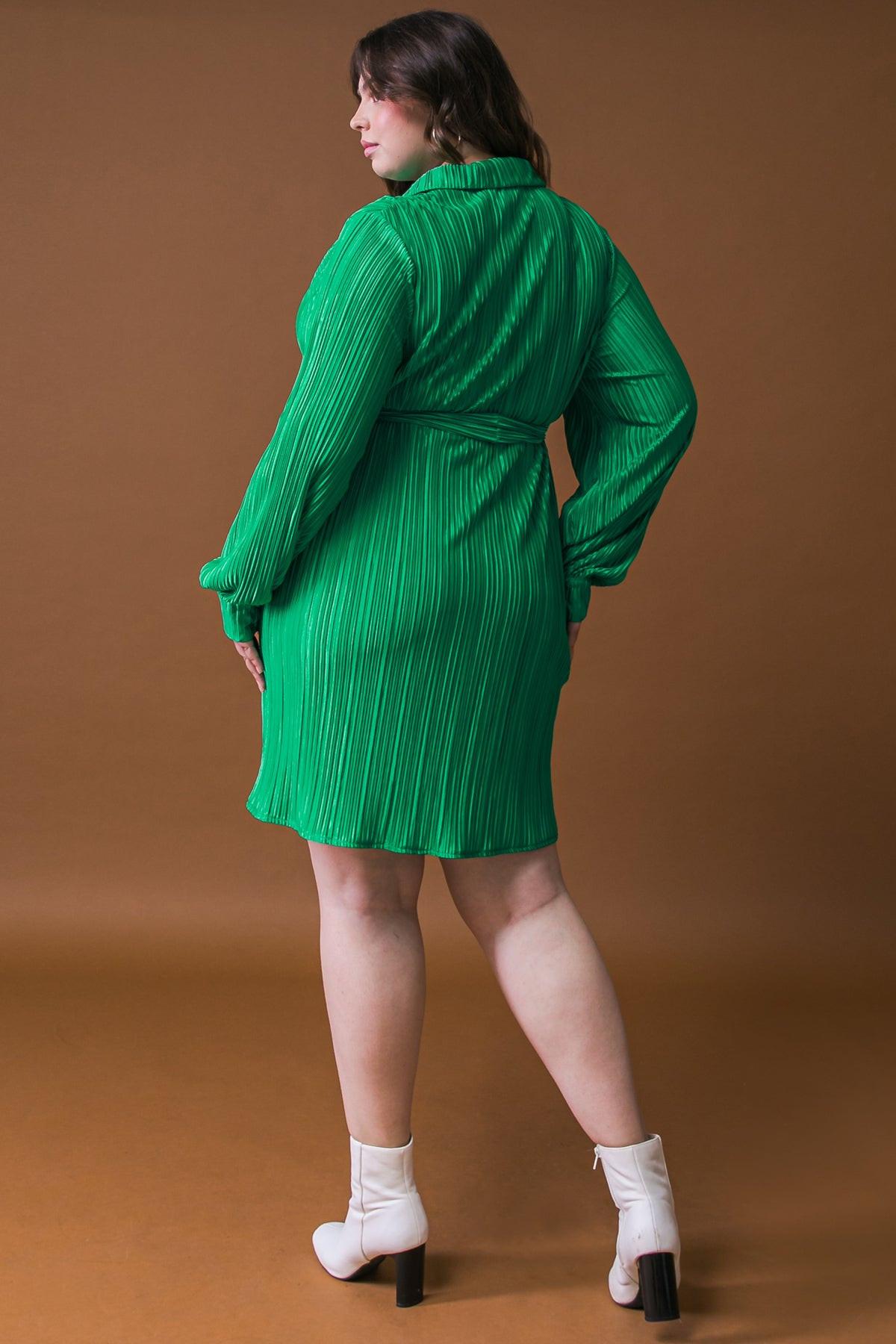 MAKE YOU WANNA STAY WOVEN MINI DRESS - Glamourous Grace